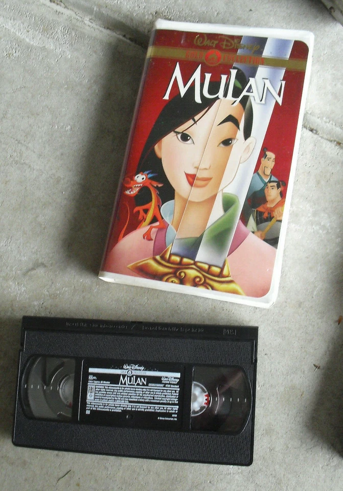 Vintage VHS Video Movie Tape Disney Gold Collection Mulan 19697 - Image 1 of 1
