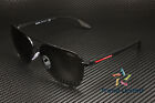 PRADA LINEA ROSSA PS 52WS 1BO06F Matte Black Dark Grey 61 mm Men's Sunglasses
