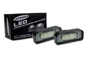 18 SMD LED Kennzeichenbeleuchtung Kennzeichenleuchten Mercedes E-Prüfzeichen - Picture 1 of 3