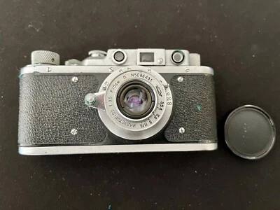 Agréable ! Zorki Russe Distancemètre RF 35mm Caméra 50mm F/3.5 Lentille & - Photo 1/4