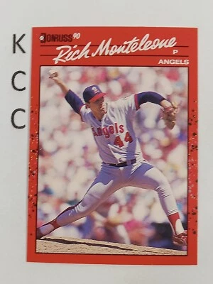 1990 Donruss Baseball California Angels #462 Rich Monteleone - Image 1 of 2