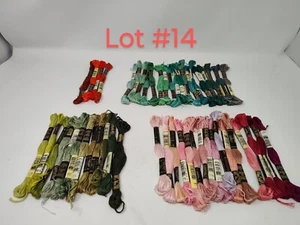 NEW DMC Floss From DEALER STOCK - 50 Random Colors - Lot #14 - NO DUPLICATES. - Picture 1 of 5