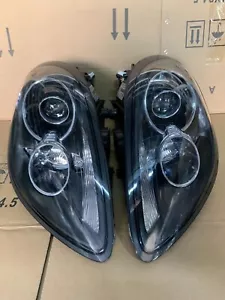 For Porsche BOXSTER 981 Left & Right 2pcs Xenon Headlights 2013-2016 - Picture 1 of 10