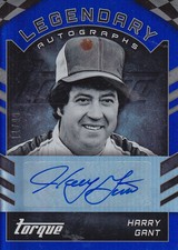 2016 Panini Torque Legends Autographs Blue #8 Harry Gant/99