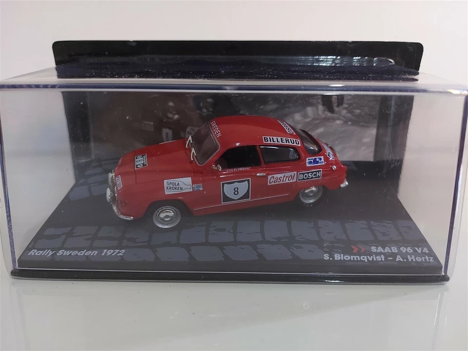Saab 96 V4 Rally Svezia 1972 - Passione Rally Collection 1/43 - Immagine 1 di 1