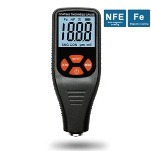 Misuratore spessore rivestimento vernice digitale LDC Fe/NF per metallo auto 1500μm - Foto 1 di 8
