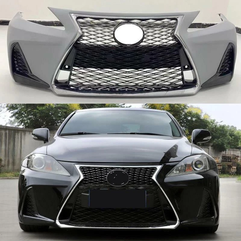 2IS to 4IS For 06-13 Lexus IS250/350/C to 2017+ F-Sport Front Bumper Conversion - Image 1 of 4