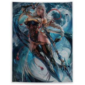 Genshin Impact Shenhe Tapestry Art Wall Hanging Cover Home Poster - Picture 1 of 8