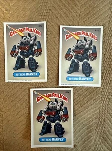 Garbage Pail Kids Hot Head Harvey Os3 87a - Picture 1 of 2