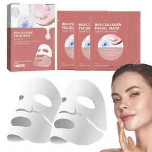 Bio Collagen Face Mask Overnight Real Deep Mask Overnight Collagen Mask 4-12PCS - Picture 1 of 8