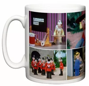Taza de café Camberwick Green Classic Reino Unido Stop Motion TV Show Windy Miller Firemen - Imagen 1 de 4