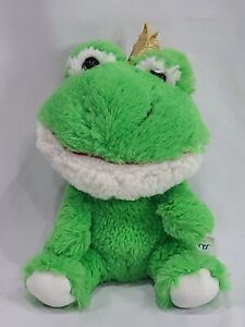 Build A Bear Smallfrys Green Prince Frog - Rare