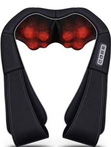 Shiatsu Neck and Back Massager with Heat , VIKTOR JURGEN Deep Tissue Kneading - Picture 1 of 3