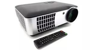 LED Full HD Beamer 2800 Lumen 1080p 16:9 Heimkino Video-Projektor HDMI VGA - Bild 1 von 1