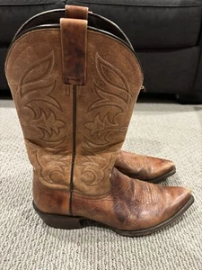 Ariat Botas de Vaquero para Hombres 11d Pull On Vaquero Occidental Exterior Otoño Invierno - Imagen 1 de 16