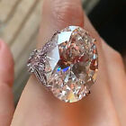 Gorgeous Women Cubic Zirconia Rings 925 Silver Plated Party Jewelry Size 6-10