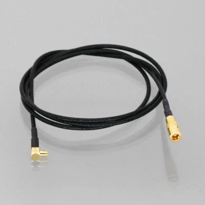 MCX Male Right Angle to SMB Female 0.5~15FT Coaxial Cable For Antenna Radio wifi - Image 1 of 4