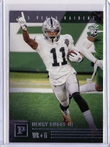 HENRY RUGGS III Raiders 2020-2021 NFL PANINI CHRONICLES ROOKIE #16 - Picture 1 of 2