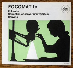 LEICA LEITZ FOCOMAT 1C 35mm enlarger brochure - Picture 1 of 1