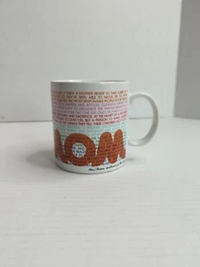 Taza vintage 1982 mamá colección Barbara Smallwood Glenn Taylor Toscany Japón - Imagen 1 de 7