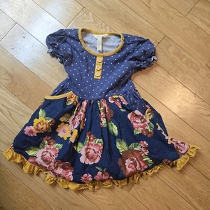 Matilda Jane Joanna Gaines Floral Dress You Belong Girls 2 - Picture 1 of 3