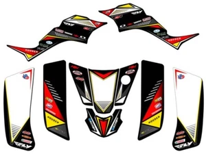 2000-2005 LT 50A SURGE Black Senge kit de gráficos compatible con Suzuki - Imagen 1 de 7