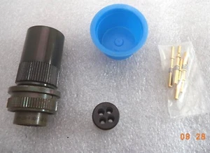 ITT VEAM CIR Series Circular 4-pin Connector, p/n 14S-2S-F80-T12 - Picture 1 of 4