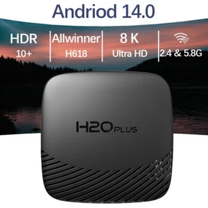 Smart Android TV Box Android 14.0 16GB 64GB - Picture 1 of 12
