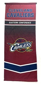 Cleveland Cavaliers Nylon Hanging Banner 18"x45" NBA Eastern Conference 2014 - Picture 1 of 5