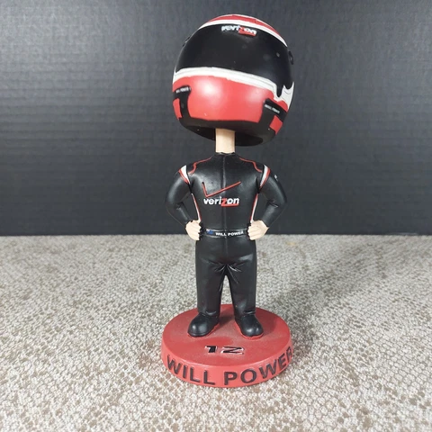 WILL POWER #12  BOBBLEHEAD VERIZON NASCAR COLLECTIBLE RACING Cover