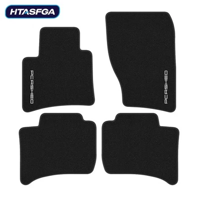 Alfombrillas de terciopelo de lujo para Porsche Cayenne E2 92A 2010-2018 Foto 1 de 4