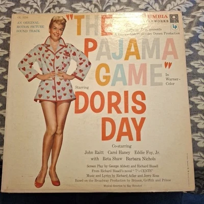 DORIS DAY & OTHERS "THE PAJAMA GAME" FILM SOUNDTRACK USA MONO VINYL LP 1957 - Image 1 of 4