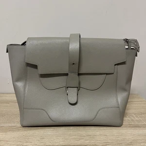Mochila Convertible Senreve Mini Maestra Cuero Guijarro Taupe - Imagen 1 de 22
