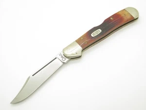 1998 Case XX 61549L Copperlock Red Sawcut Bone Handle Folding Pocket Knife - Picture 1 of 4