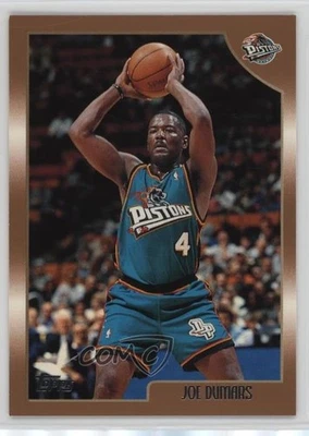 1998-99 Topps Joe Dumars #43 HOF - Image 1 of 2