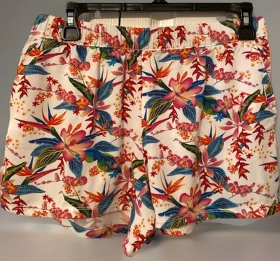 Caribbean Joe Island Co.Wom 6 жидкость удобный вискоза тропический карман шорты/горячие брюки - Изображение 1 из 4