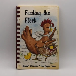 Feeding the Flock Cookbook 1990 Word of Life Assembly San Angelo Spiral Bound 10 - Picture 1 of 7