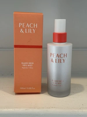 Peach & Lily Glass Skin VEIL MIST 3.38 Oz 100 mL Full Size Hydrate + Glow - Image 1 of 3