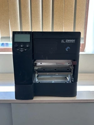 ZEBRA ZM 600 Etikettendrucker, industrietauglich, Thermodrucker, 300 dpi - Bild 1 von 4