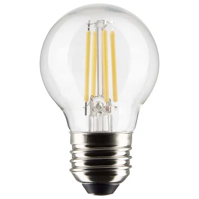 Satco 4w G16.5 Globe Filament LED 4000K Medium Base Dimmable - 40w equiv - Image 1 of 4
