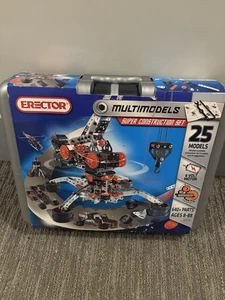Erector - Super Construction Set, SEALED NEW 25 Models, 640+ Parts - Picture 1 of 3