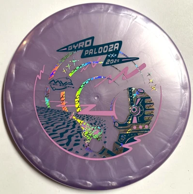 Streamline Plasma Echo - Gyropalooza 2025 177g Scaled Purple Swirls New - Image 1 of 4