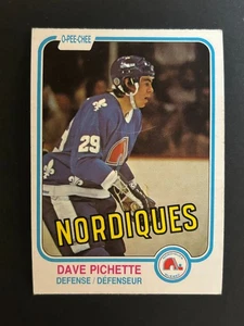 1981-82 OPC O-Pee-Chee Hockey #280 DAve Pichette Combined Shipping - Picture 1 of 2