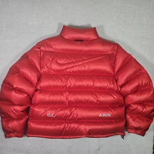 Nike x NOCTA Sunset Red Down Puffer Jacket Drake Rare DO2783-657 Mens 2XL - Picture 1 of 17