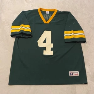 Vintage 90s Brett Favre Green Bay Packers Jersey Logo 7 Men Size XL Made In USA - Bild 1 von 9