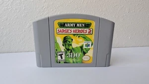 Army Men Sarges Heroes 2 Nintendo 64 Original & Getestet - Bild 1 von 6