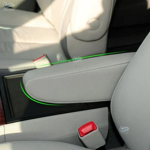 Pair Front Seat Armrest Leather Replace Cover Trim For Toyota Sienna 11-18 GRAY - Picture 1 of 5