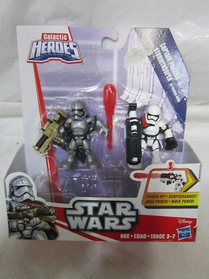 Héroes Galácticos Star Wars Capitana Phasma y First Order Stormtrooper ¡Power Up!  Foto 1 de 4