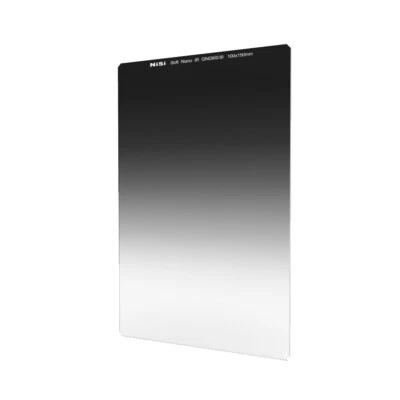 NiSi 100x150mm SOFT Graduated Neutral Density Filter SGND8 (0.9) 3 Stop - Image 1 of 4