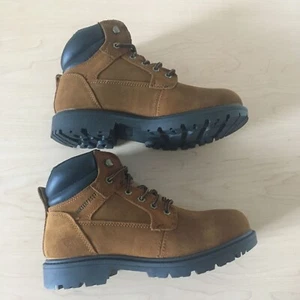 Men's Brahma Brown Leather Waterproof Bravo Lace Up Work Boots Size: 8.5 - Bild 1 von 8